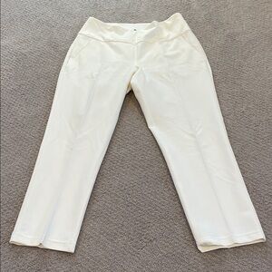 Adidas gold tech white pants